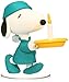 Medicom Peanuts: Pajamas Snoopy Ultra Detail Figure