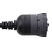 Dolity Truck 9 Pin to 16 Pin OBD2 Interface Scanner Code Reader Diagnostic Adapter Cable