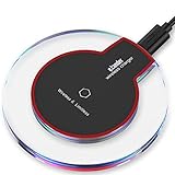eLander Wireless Charger, Ultra-Slim Wireless Charging Pad for Samsung S6/S6 Edge, Nexus 4/5/6/7 (2013), Nokia Lumia 920, LG Optimus Vu2, HTC 8X/Droid DNA and All Qi-Enabled Devices