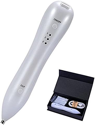 NaturoBeauty Mole Removal Freckle Eraser Plasma Spot Mole Tattoo Remover Pen for Skin Tag Nevus Freckles Dark Spot Birth Mark Skin Pigmentation Age Spots