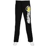 Pokemon Pikachu Sleep Lounge Pants - Black (Medium)