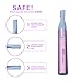 edealing 1 PCS Mini Rotatable Lady Hair Trimmer Razor Eyebrow Shaver Lady Remover Electric