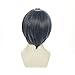 Cfalaicos Black Butler Kuroshitsuji Ciel Phantomhive Short Anime Cosplay Wig (Blue Grey)