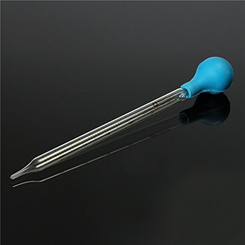 Toolcool 200mm 10ml Rubber Head Glass Dropper Pipettes With Scale Line Laboratory Tool - Thumbnail 6