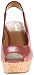 Nine West Women's Cantalope Leather Wedge Sandal