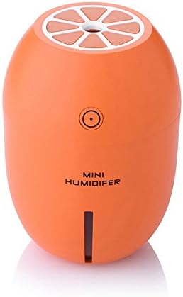 Humidifier, Air Purifier, Portable USB Humidifier, KOOZIMO Steam Diffuser Mist Office Room Humidifier (Orange)