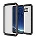 Galaxy S8 Plus Waterproof Case, Punkcase [Extreme Series] [Slim Fit] [IP68 Certified] [Shockproof] [Snowproof] [Dirproof] Armor Cover W/Built in Screen Protector for Samsung Galaxy S8+ [Black]