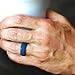 Meant2B Silicone Wedding Rings For Men- Black, Copper, Camo, Blue & Silver. Non-Toxic, Medical Grade (9.5-10)