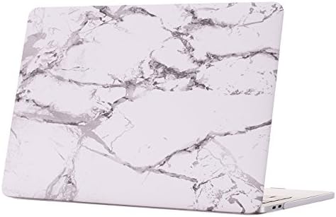 Coldel MacBook Pro 13 Case 2016 Marble Pattern Plastic Hard Cover for MacBook Pro 13 inch A1706/A1708 with/without Touch Bar (NEWEST Release 2016)-Grey Marble