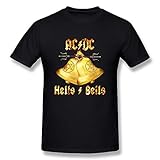 SANYOU Men's Ac Dc Hells Bells T-shirt XL