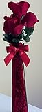 Artificial Red Silk Roses