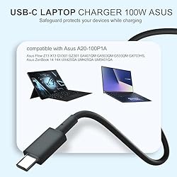 100W USB-C Laptop Charger for Asus - Fit for ASUS