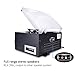 DIGITNOW Bluetooth Record Player Turntable with Stereo Speaker, LP Vinyl to MP3 Converter with CD, Cassette, Radio, Aux in and USB / SD Encoding, Remote Control, Audio Music Player Built in Amplifierthumb 3