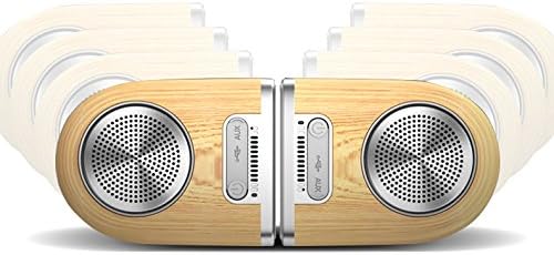 Cectdigi Rugum Ovevo Portable Wireless Bluetooth Magnetic Speaker,Outdoor Waterproof Music Player Stereo System with HD Sound and Super Bass,Built-in Mic for Smartphone,Cell Phone,Laptop,Computer