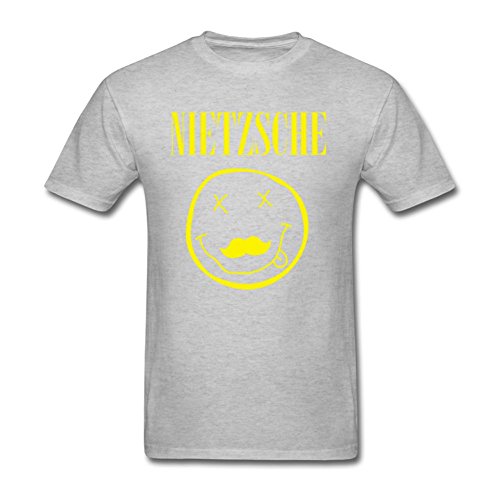XingL Men's Friedrich Nietzsche Design T Shirt