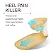 iBesun High Heel Pads, Heel Grips, Heel Cushion Inserts, Heel Insoles, High Heel Forefoot Cushion, Anti Slip Heel Shoe Cushion Inserts, Heel Snugs for Women (Beige)