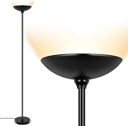 Floor Lamp Torchiere Floor Lamp 24w Dimmable Floor Lamp 2160