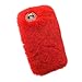 Veatool iphone 6 Plus Case, [Plush Series] and Stylish Rex Rabbit Fur [Cute] for iPhone 6s Plus(2015) - Red