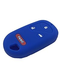 Ezzy - Funda protectora de silicona para llave de coche para Honda Accord CR-V Civic Acura TL RL CL