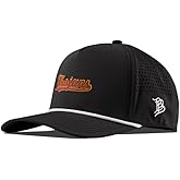 Branded Bills Officially Licensed NCAA x Curved 5-Panel Script College Collection PVC