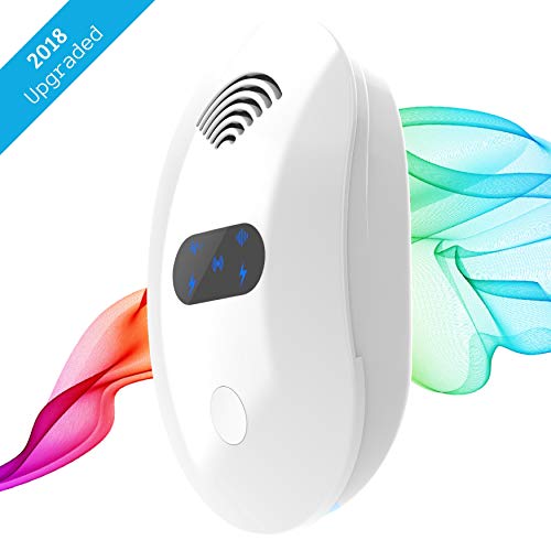 Ultrasonic Pest Control Repeller | Electronic Plug-in Repellent for Insects, Mouses, Mosquitos, Rats, Roaches, Squirrels, Fleas, Rodents, Spiders and Ants | Safe for Kids and Pet-Friendly (White)