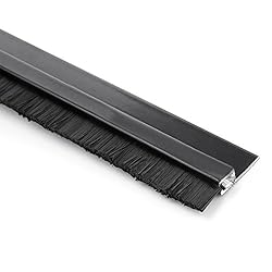 uxcell Door Bottom Sweep H-Shape Aluminum Alloy