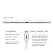 noot products Charger Cable for Moto Z4/G7(Power,Play, Plus) G6/Z3 Play/Z2 Force/Z2 Play/X4/Moto Z/Z Droid/Z Force Droid/Z Play Droid-6FT Braided USB Type C to A Fast Charge Charging Cord