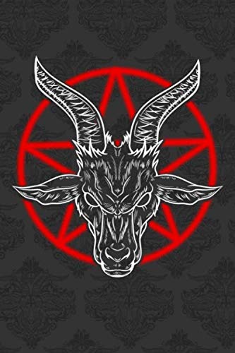 BAPHOMET: 6x9 Satanic Notebook, Sketchbook, Sketchpad, Dotgrid, 120 Pages