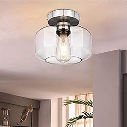 MAXvolador Industrial Semi Flush Mount Ceiling