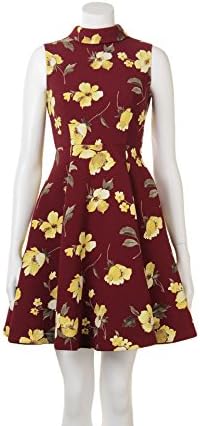 Amazon Co Jp スナイデル グラデーションフラワーワンピース Swfo レディース Wine 日本 1 日本サイズ9 号相当 服 ファッション小物