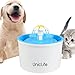 Uniclife Pet Fountain 56 Oz BPA Free Water Dispenser Drinking Bowl for Cats Bird Bath and Small Dogs, Blue
