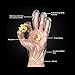 Rayhee 500 Pcs Plastic Disposable Gloves - Food Prep Gloves, Transparent, One Size Fits Most