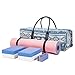 Adriene’s Choice Extra Large Canvas Yoga Mat Bag with Pocket and Zipper, Yoga Mat Carrier, Can Hold Extra Thick Yoga Mat and Yoga Accessories, Yoga Gifts, Perfect Gifts for Yoga Lovers ( XL, Blue )thumb 2