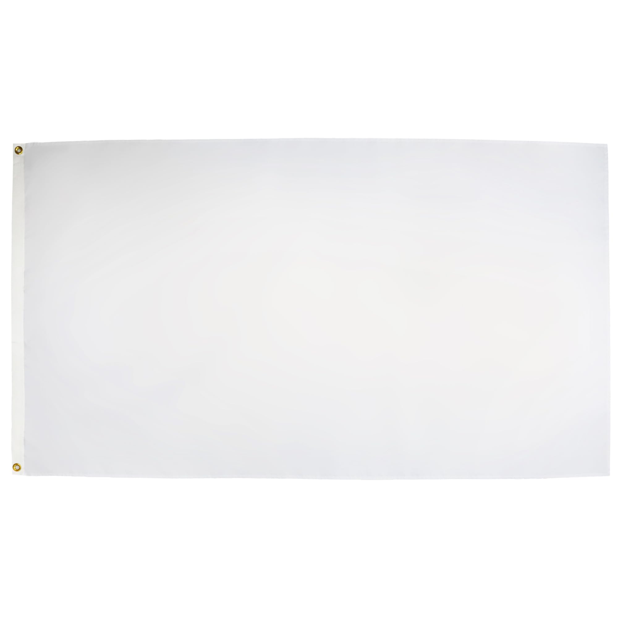 AZ FLAG - Race Officer White Flag - 2x3 Ft- 100D Polyester Racing Banner with Two Metal Grommets - Fade Resistant - Vivid Colors - 2' x 3' Feet - 90x60 Cm