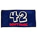 getDigital Bath & Beach Towel 42 Don't Panic - Essential for every hitchhiker in the galaxy - Blue, 100% Cotton, 55 by 28inch, certified by German textile standard