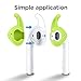 Spigen TEKA RA200 Airpods Earhooks Cover for Apple Airpods Earphones Headphones Earbuds (2 Pairs- Large & Small) Patent Pending - Neon