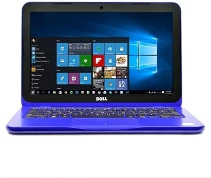 Amazon Com 19 Dell Inspiron 3000 11 6 Hd Slim And Light Laptop Pc Amd E2 9000e Dual Core Processor 4gb Ddr4 Ram 32gb Ssd Wifi Bluetooth Hdmi Usb 3 1 Windows 10 Blue Computers Accessories