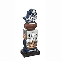 Team Sports America Dallas Cowboys Vintage NFL Tiki Totem Statue