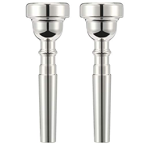 3 Eastar+Silver+Plated+Trumpet+Mouthpiece