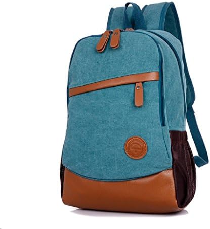 Lifebe BG Causal Style Canvas Laptop Bag/ Shoulder Bag/ School Backpack/ Travel Bag/ Handbag (Blue)