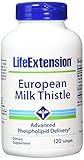 Life Extension European Milk Thistle-Advanced Phospholipid Delivery Softgels, 120 Count