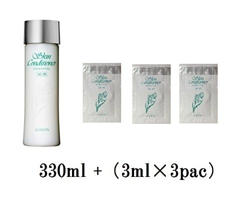 Albion essential skin conditioner 11.1oz, 330ml + （3m…