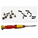 Motanar Replacement Headband Screws + Replacement Hinge Pins + Screwdriver Tool Kit Repair Parts Replacement for Beats Wireless Headphone Headband