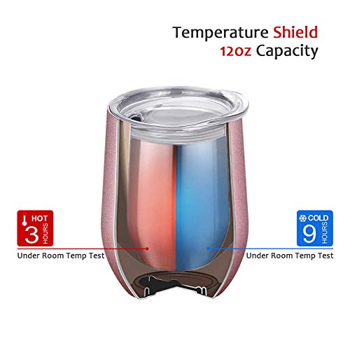 2 Insulated+Stainless+Stemless+Champaign+SUNWILL