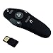 HUACAM DGF-22 RF 2.4GHz Wireless USB PowerPoint PPT Presenter Remote Control Wireless Presentation Presenter Mouse with Pointer LED Light