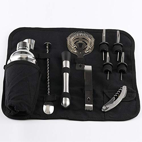 No logo Home Bar Cocktail Shaker Set, Cocktail Shaker Bar Werkzeuge Edelstahl galvanisieren Cocktail Shaker Mixer… – Bild 5