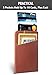 Slim RFID Wallets for Men Leather - Front Pocket Card Holder Sleeve - RFID Blocking,Tan Csct,OneSize