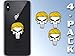American Vinyl 4-Pack Small Punisher with Trump Hair Stickers (Cell Laptop pro Donald Military)