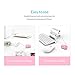 ORICO 3 Port USB 3.0 Hub with Compact TF/SD Flash Memory Card Reader for Windows, Mac OS, Linux (Little Pig-Pink)