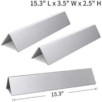 Weber Spirit E 210 Grill Parts Stainless Steel Flavorizer Bars 3pcs